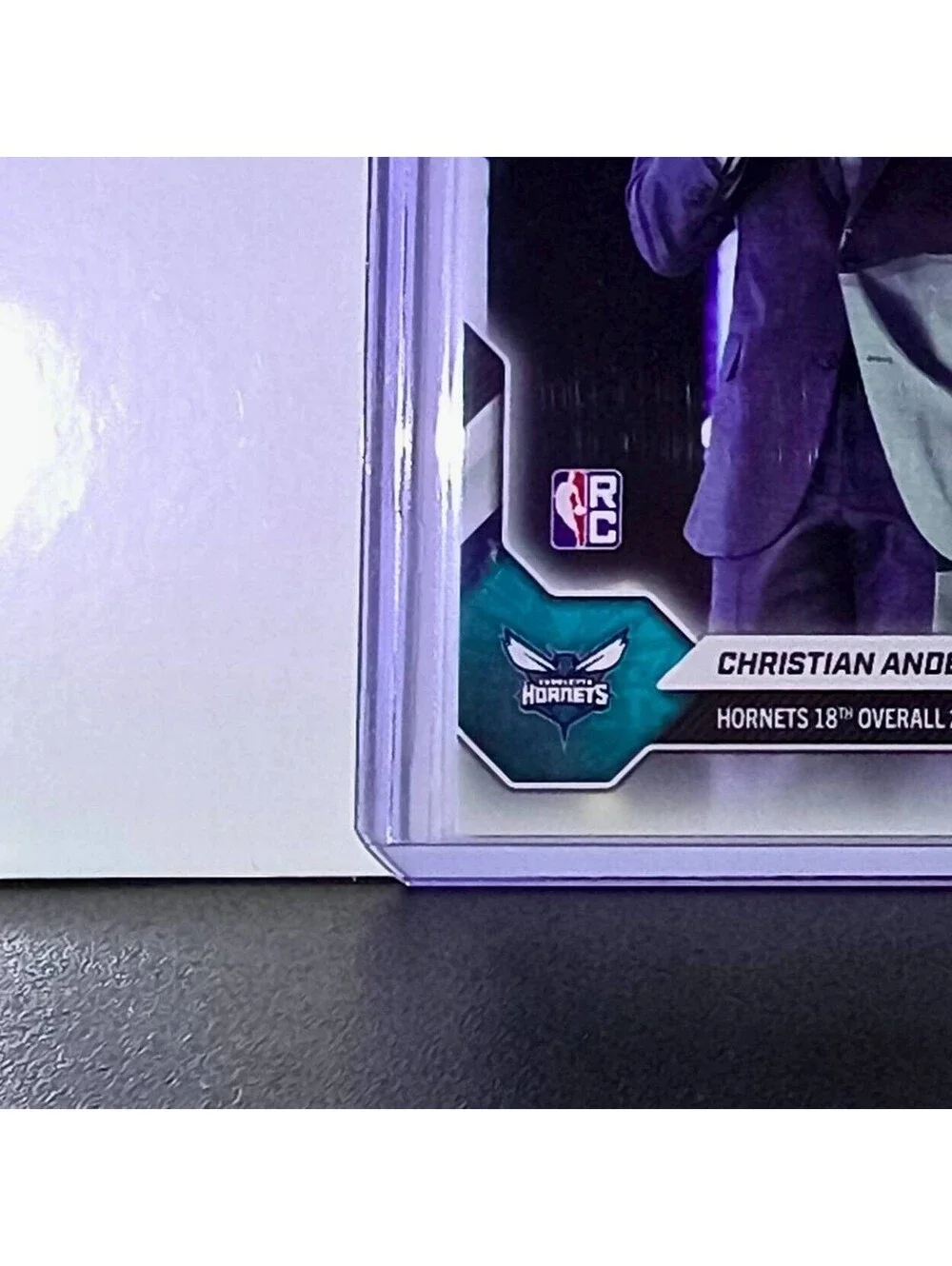 Christian Anderson Jr. Rookie 2026-27 Topps NBA Draft #CAND Card Hornets